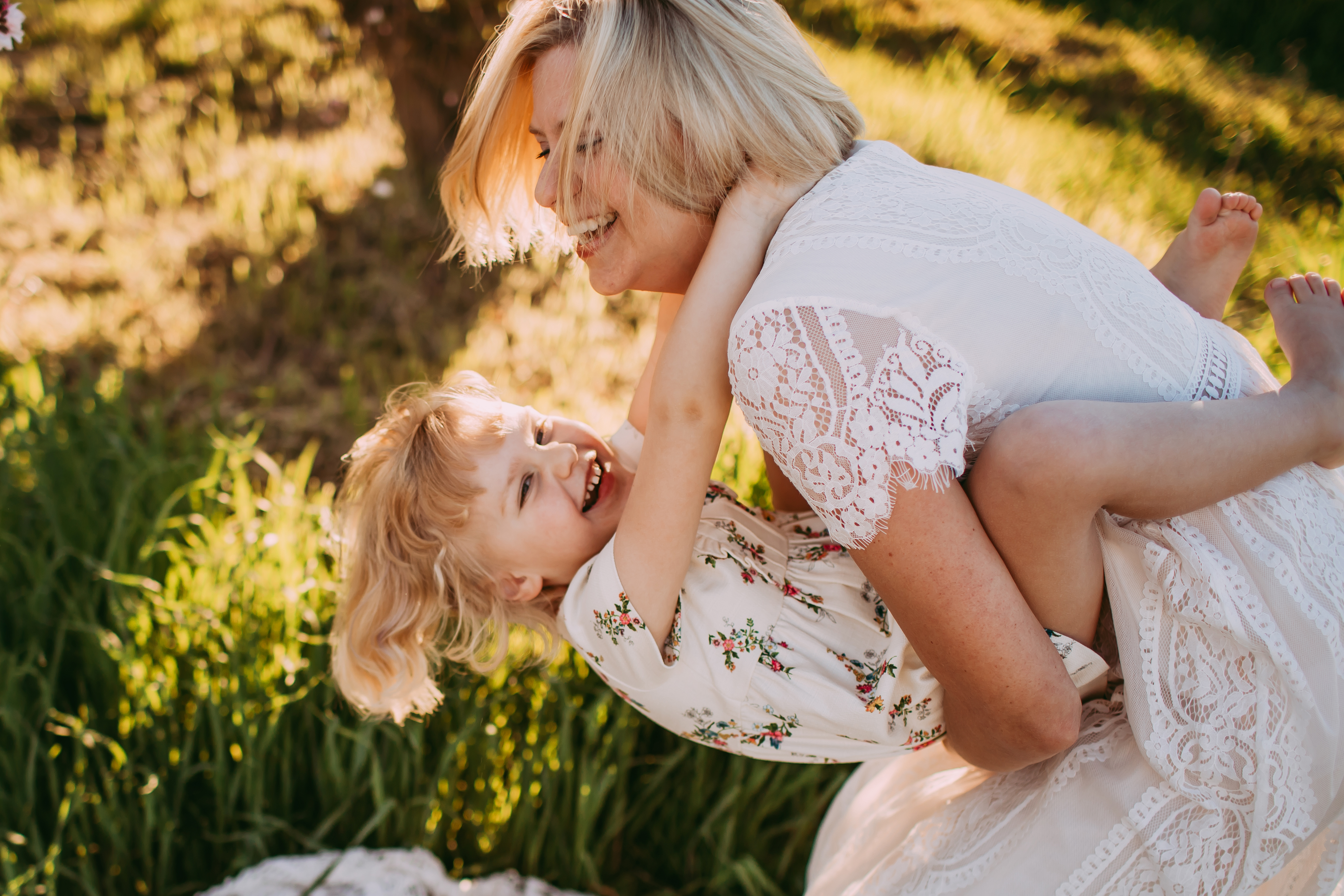 Becky with her daughter